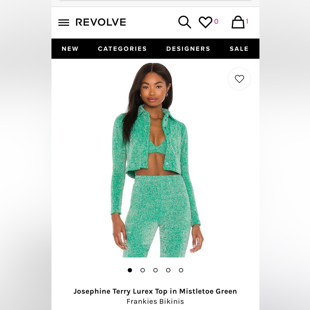 FRANKIES BIKINI CARDIGAN TOP